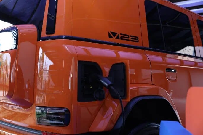 Detail eksterior iCar V23