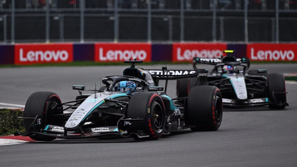 George Russell dan Kimi Antonelli di F1 Kanada 2026