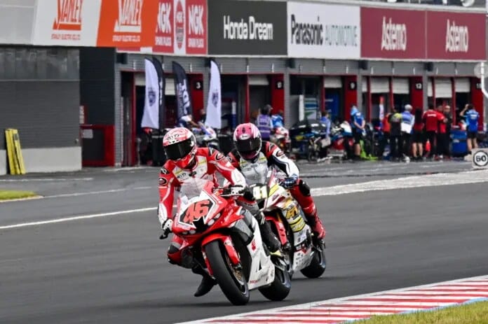 Herjun Atna Firdaus di ARRC Jepang