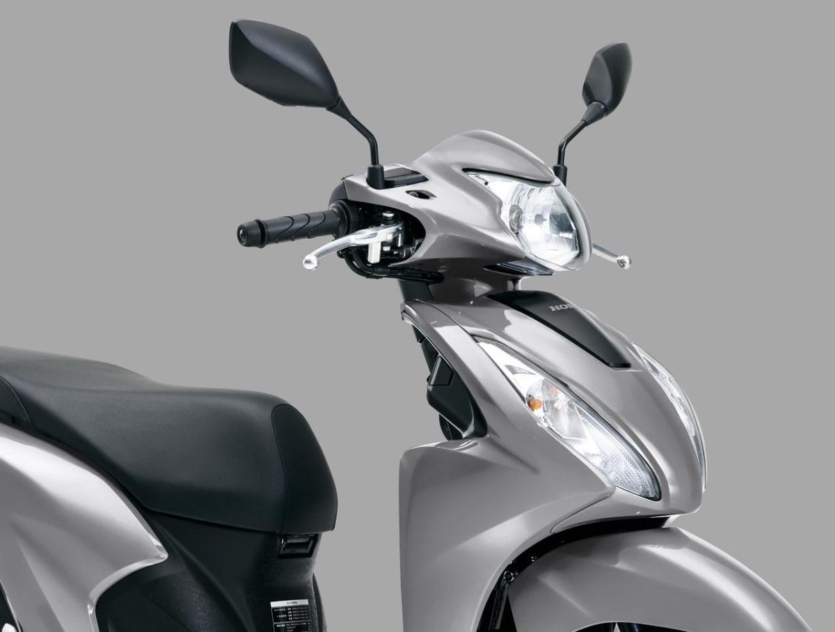Honda Dio110 Basic 2026 warna Matt Techno Silver Metallic di Jepang