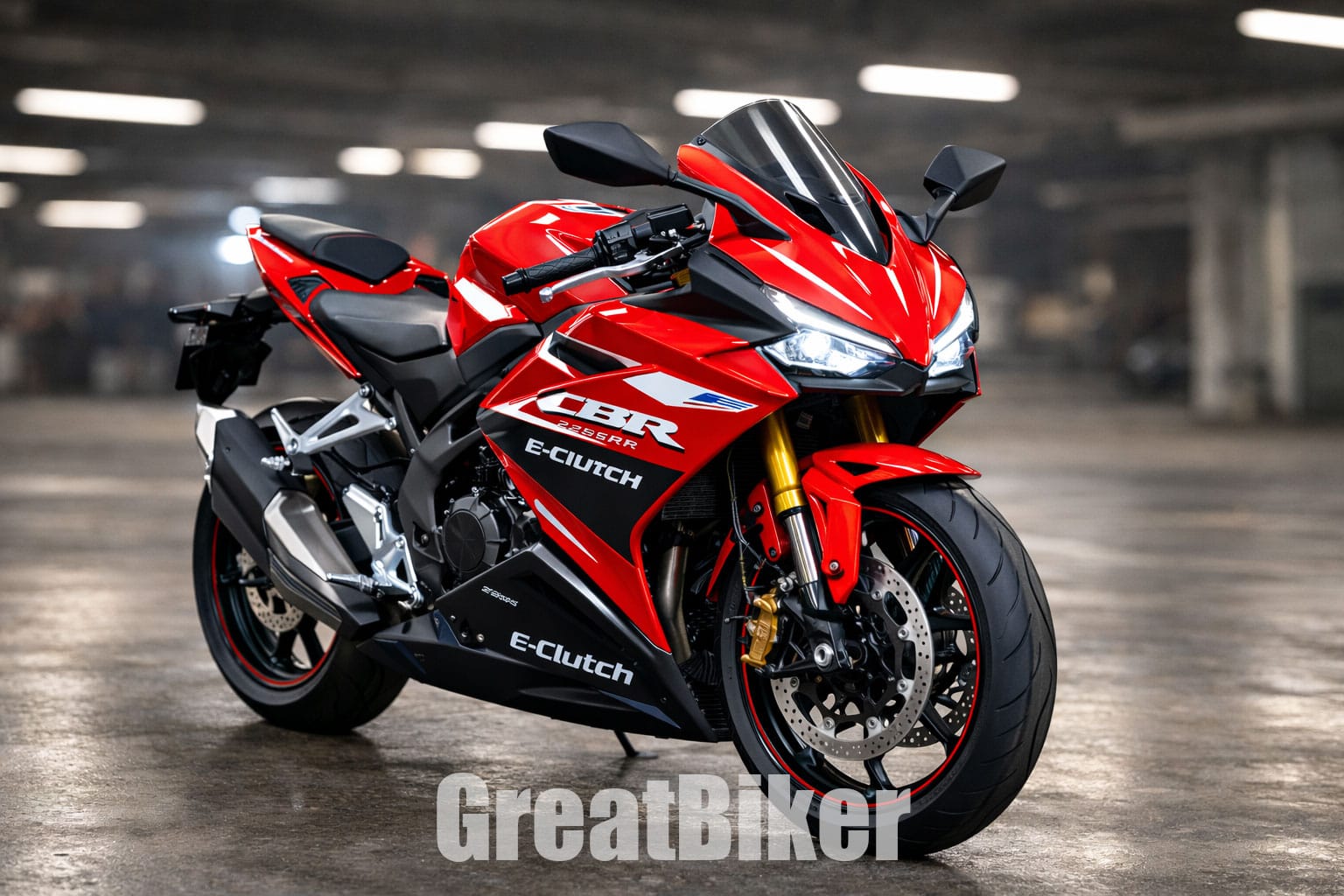 Ilustrasi motor sport Honda CBR250RR yang dikabarkan akan menggunakan fitur E-Clutch (Photo: Honda)