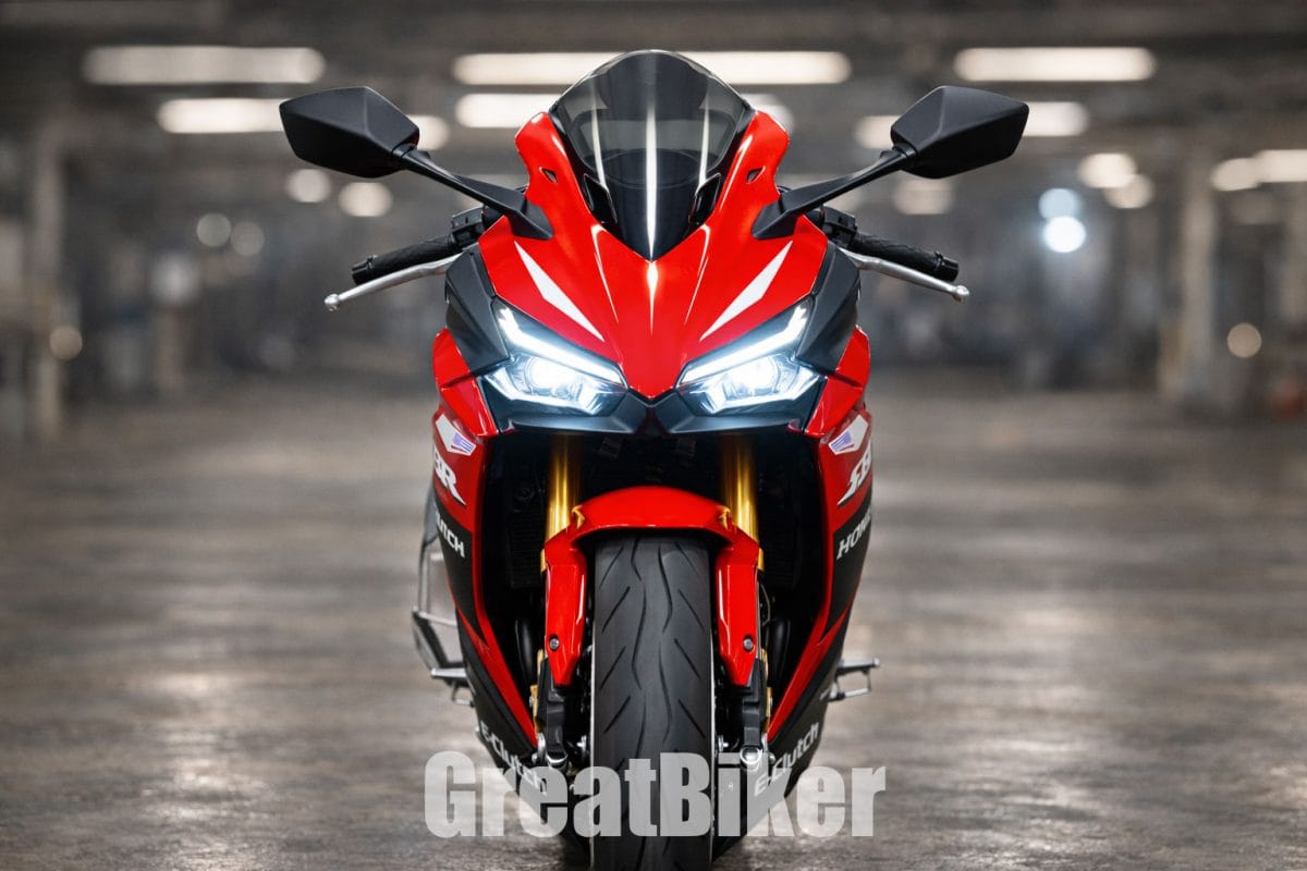 Ilustrasi motor sport Honda CBR250RR yang dikabarkan akan menggunakan fitur E-Clutch