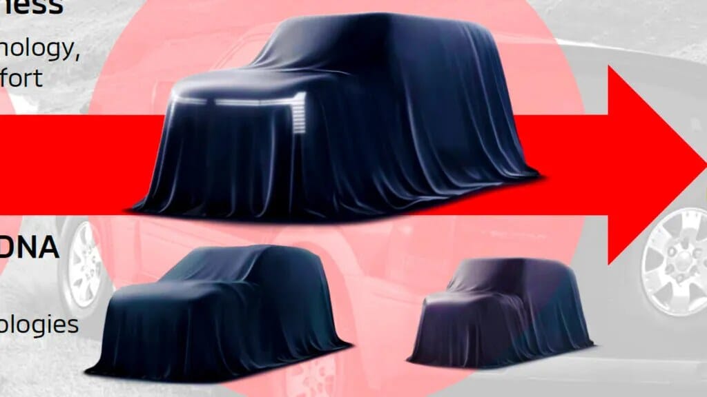Ilustrasi rencana model baru Mitsubishi termasuk SUV dan kendaraan hybrid untuk pasar global