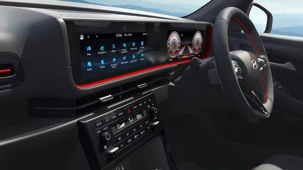 Interior mewah New Hyundai Creta dengan panoramic integrated display