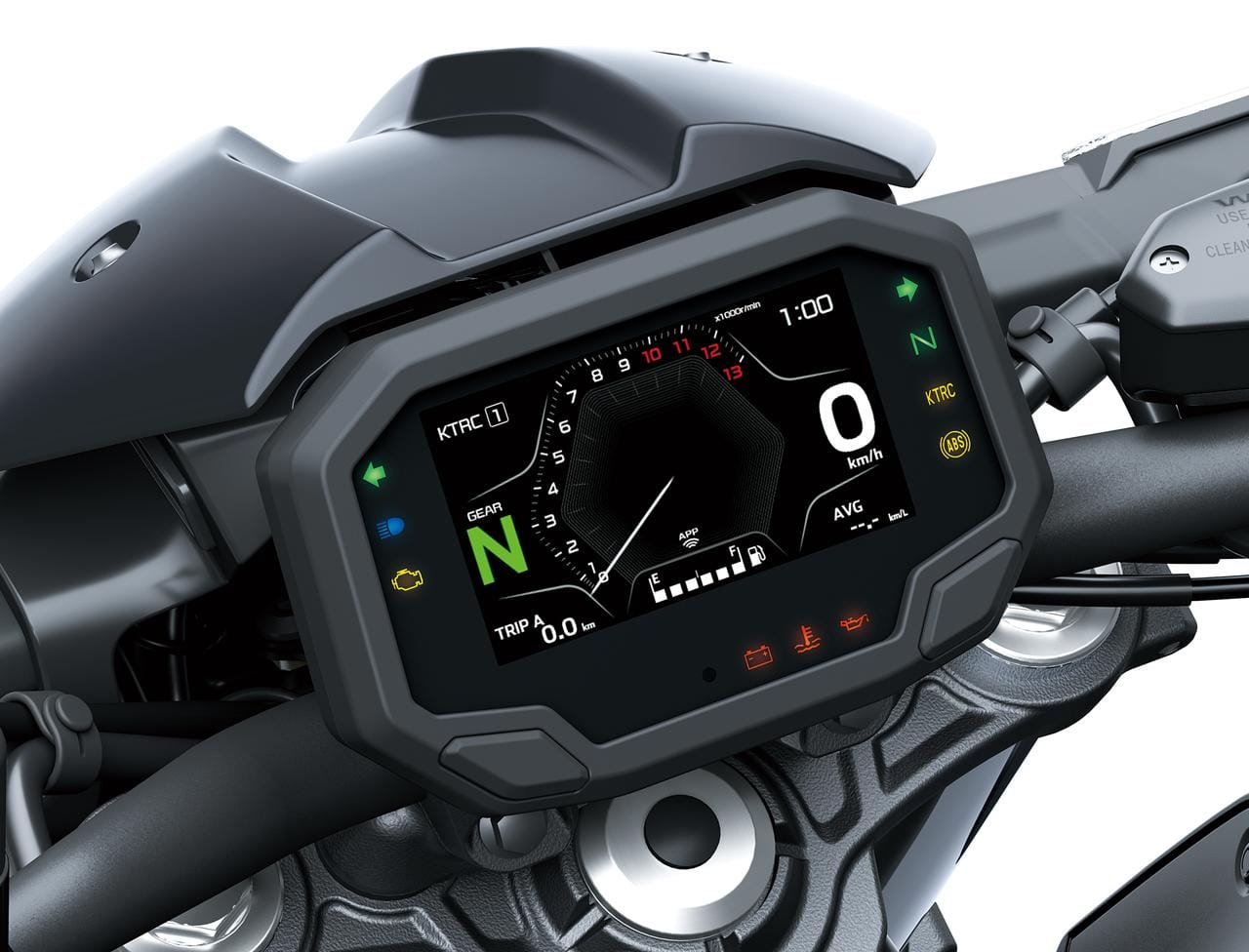 Layar TFT Kawasaki Z650S 2026