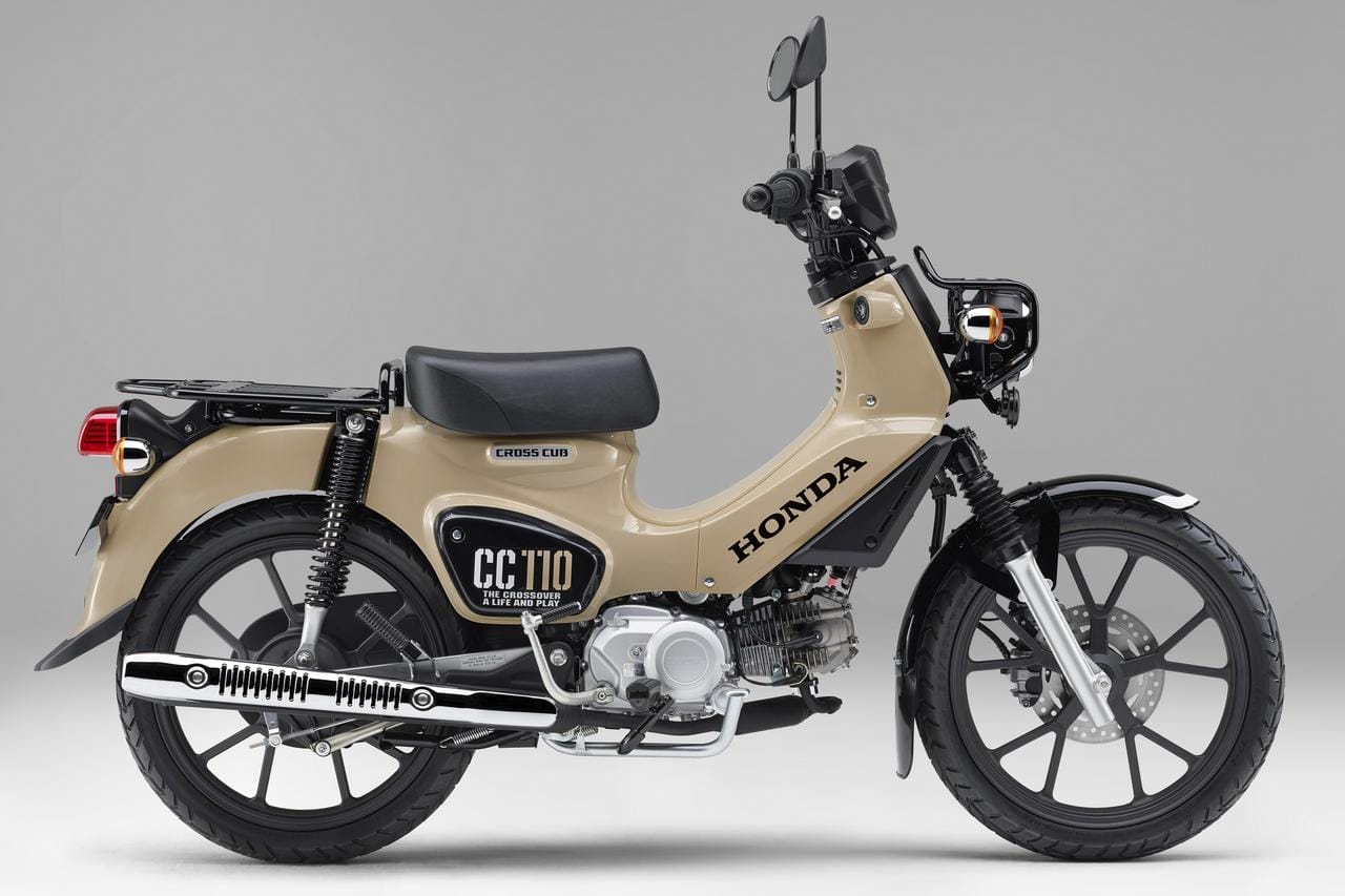 Mesin 109cc Honda Cross Cub 110 yang efisien