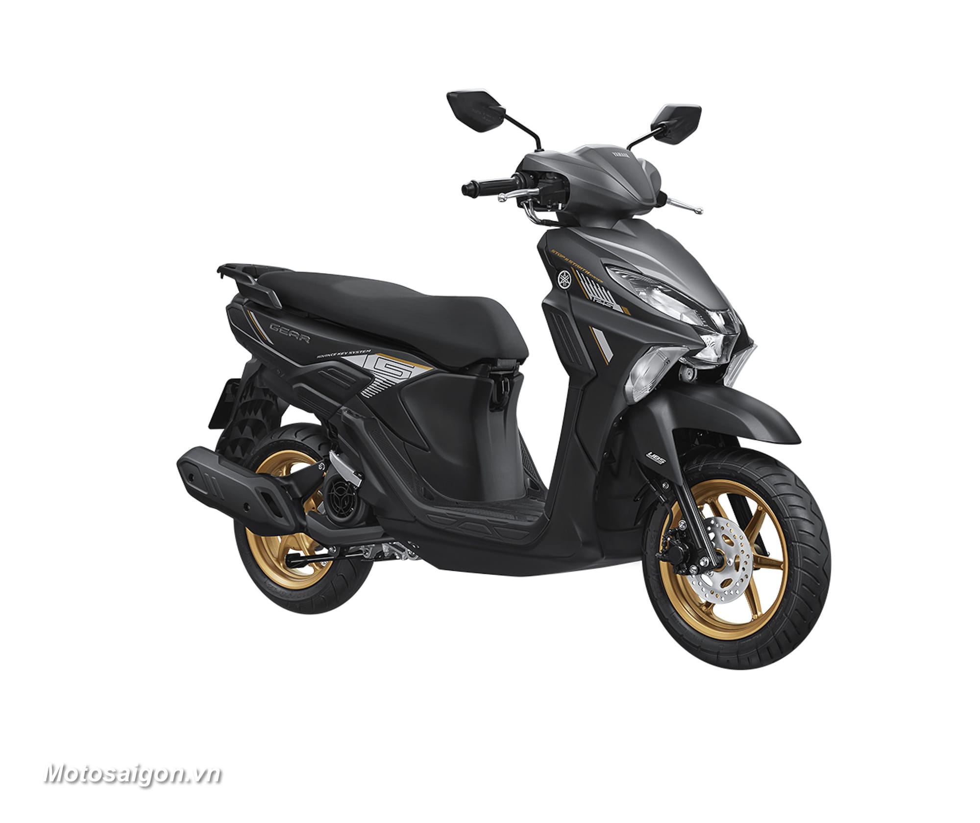 Panel instrumen dan fitur Y Connect pada Yamaha Gear 125 Hybrid 2026 (Photo: Yamaha)