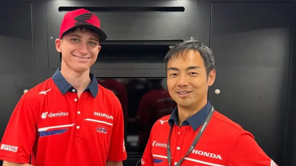 Pembalap Jacob Roulstone yang menggantikan Mario Aji di Moto2 Hungaria