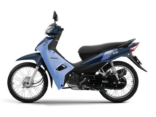 Pilihan warna Honda Wave Alpha 2026, abu-abu biru dan putih