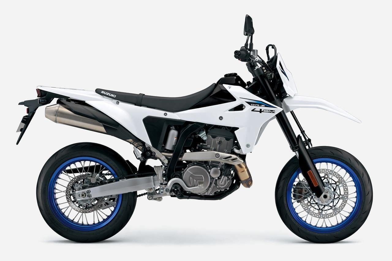 Sistem pengereman dan kaki-kaki Suzuki DR-Z4SM 2026