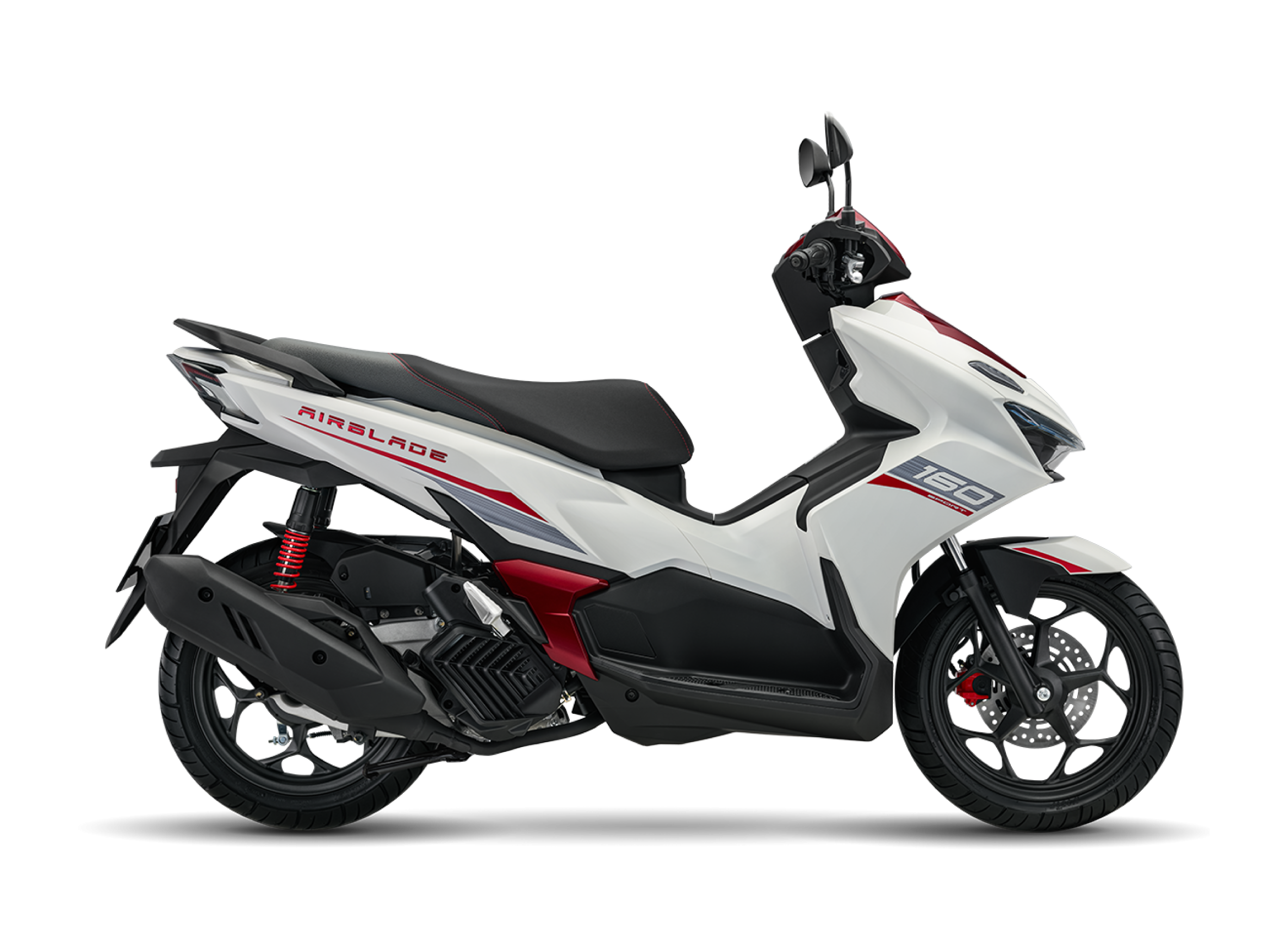 Tampilan depan Honda Air Blade 160 2026 yang sporty dengan lampu LED (Photo: Honda)
