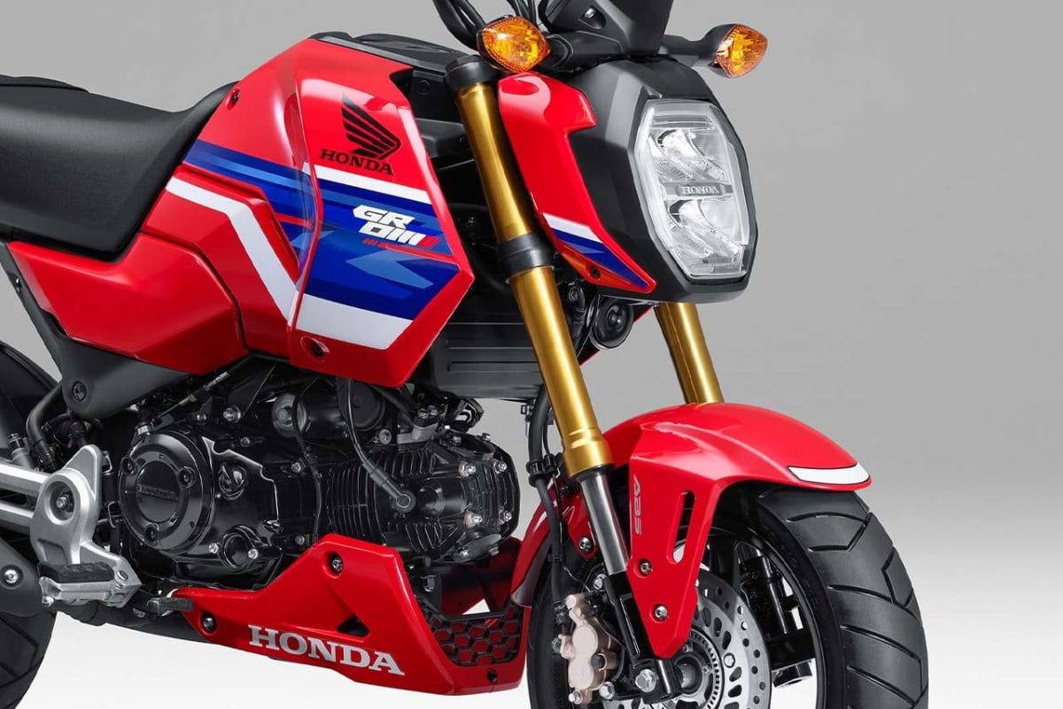 Tampilan depan Honda Grom 2026