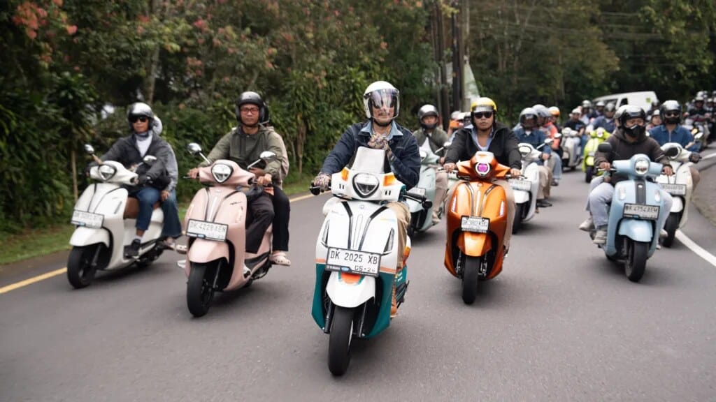 Vincent Rompies di Classy Ride & Chill Bali